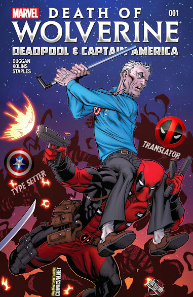 Death Of Wolverine - Deadpool &Amp; Captain America
